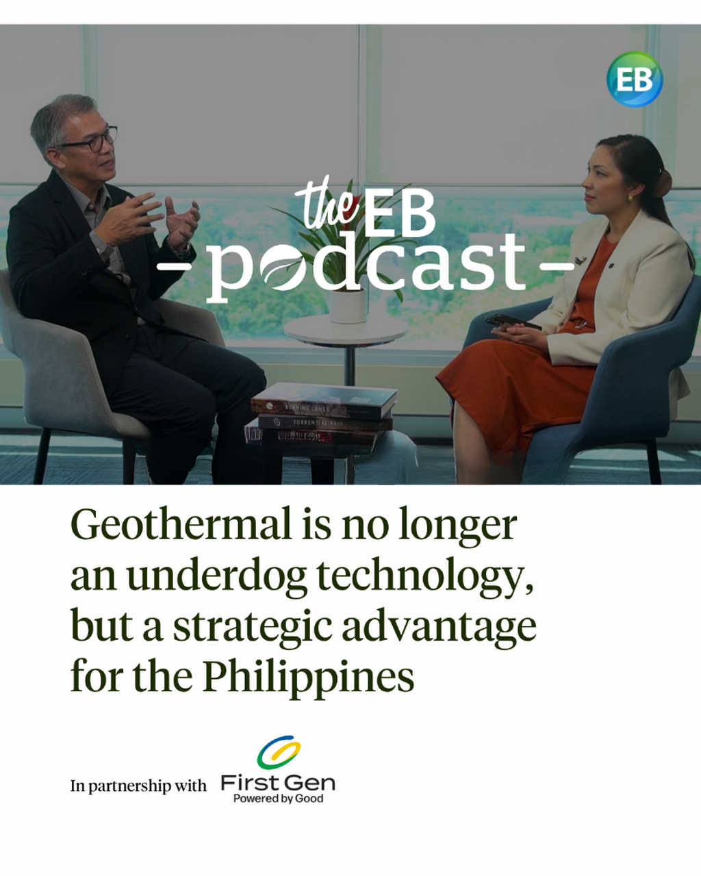 Geothermal is no longer an underdog technology, but a strategic advantage for the Philippines