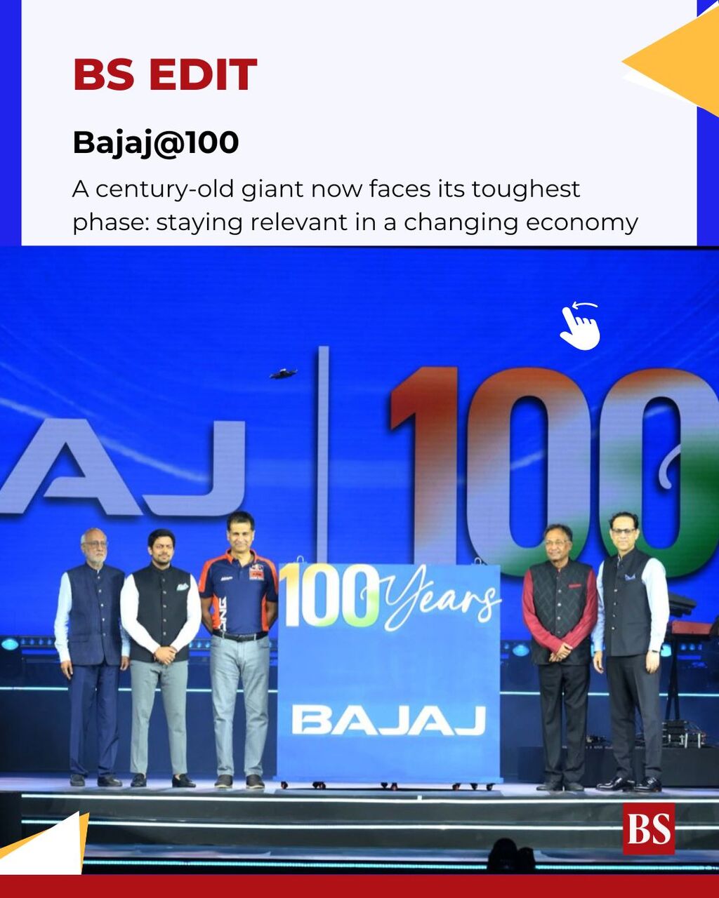 Hamara Bajaj@ 100: Yesterday's resilience, tomorrow's challenge lie ahead