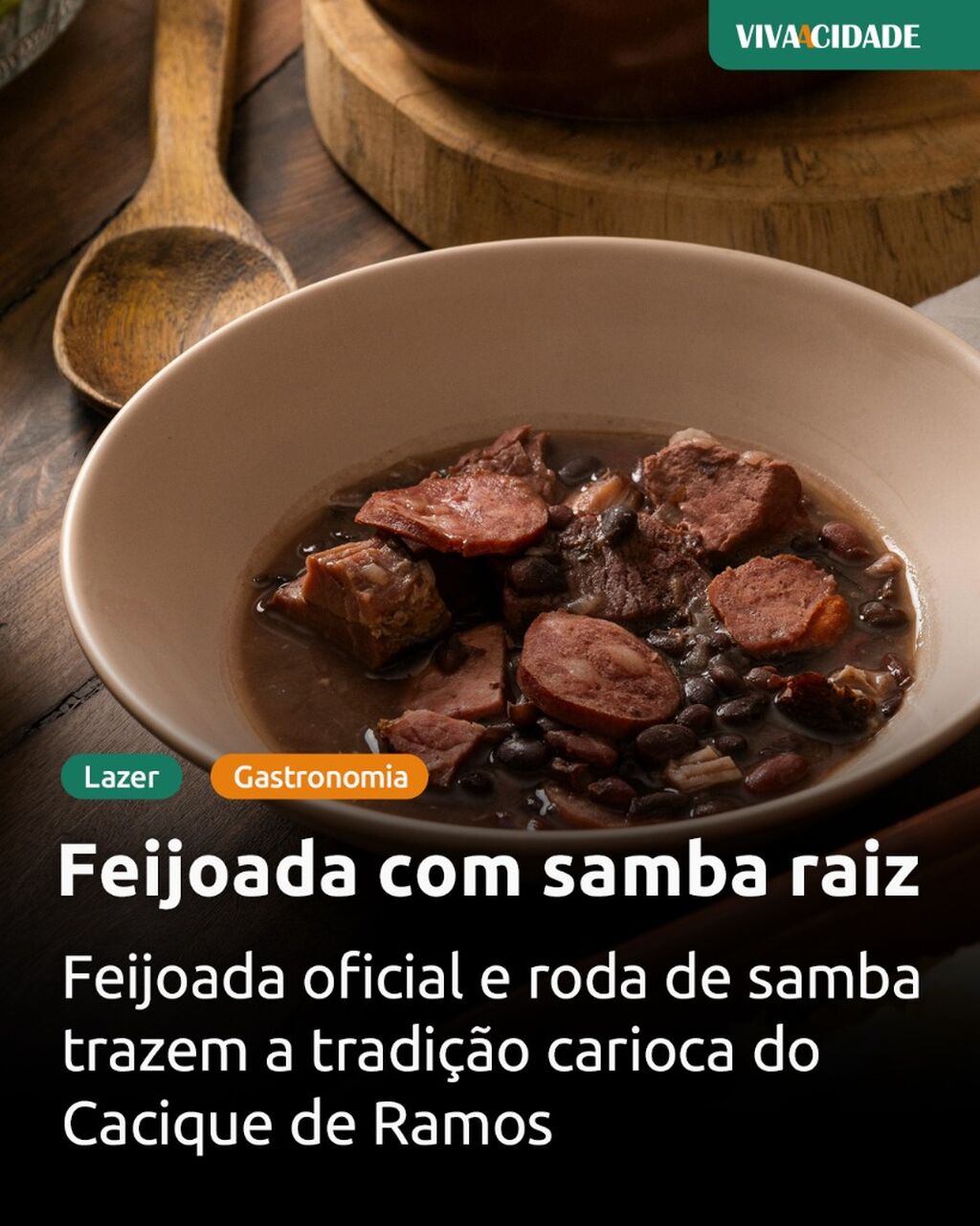 Feijoada com samba de raiz