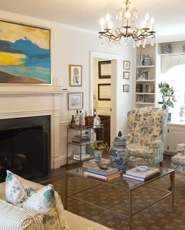 Traditional Style Fills This Charming North Carolina Colonial Home