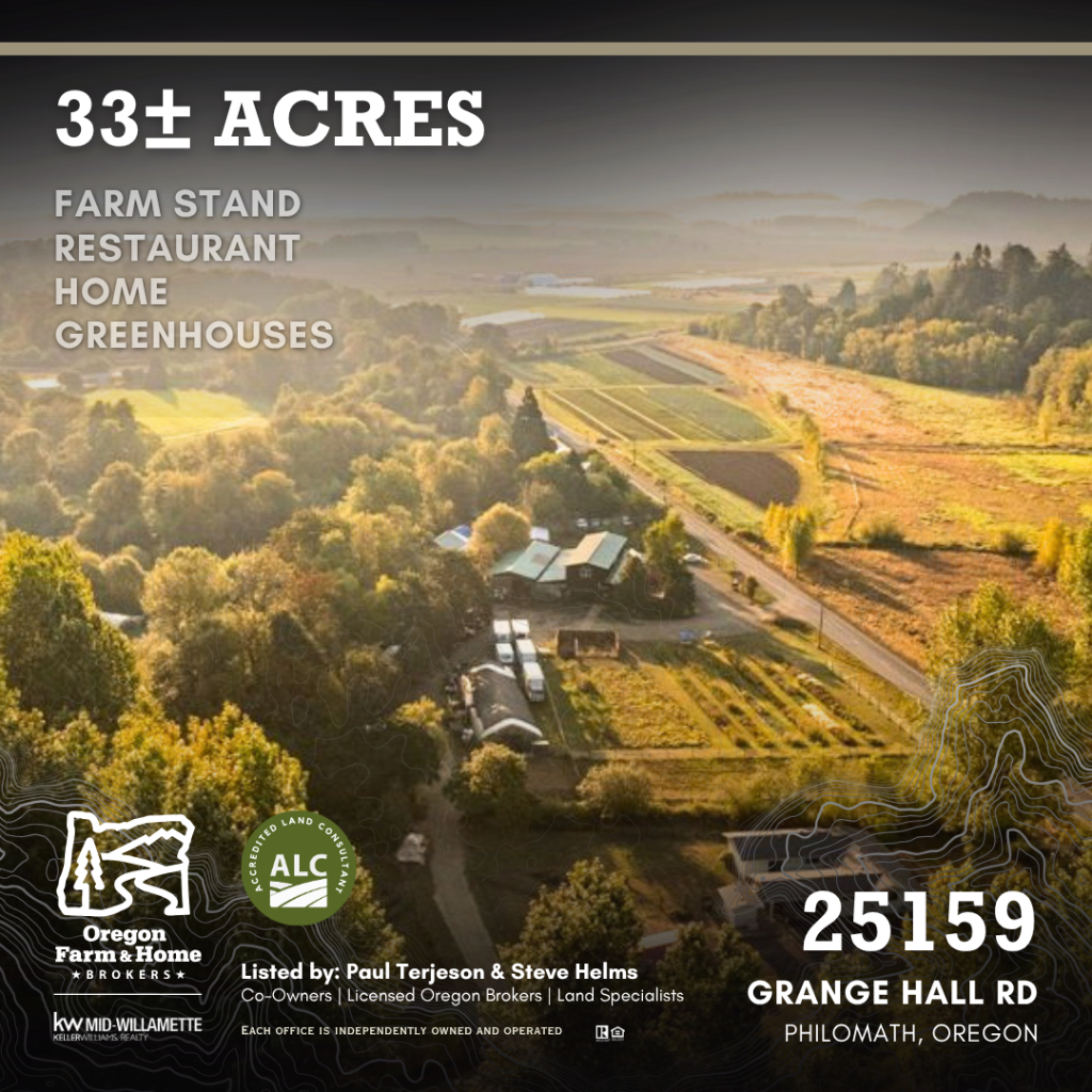 25159 Grange Hall Road | Benton County | Philomath, OR