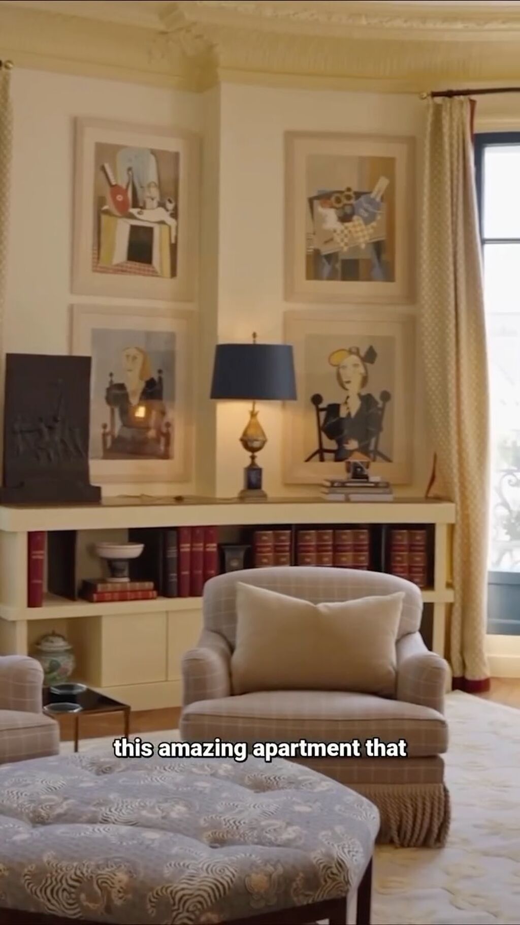 Inside A Sophisticated Paris Apartment by Designer Garrow Kedigian