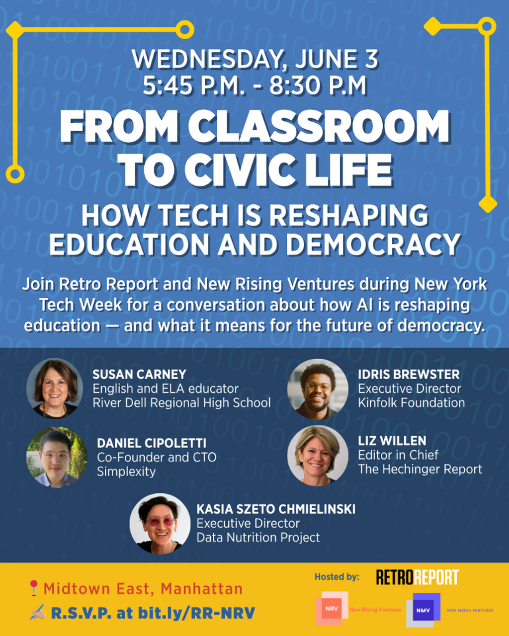 R.S.V.P. to New York Tech Week Event 