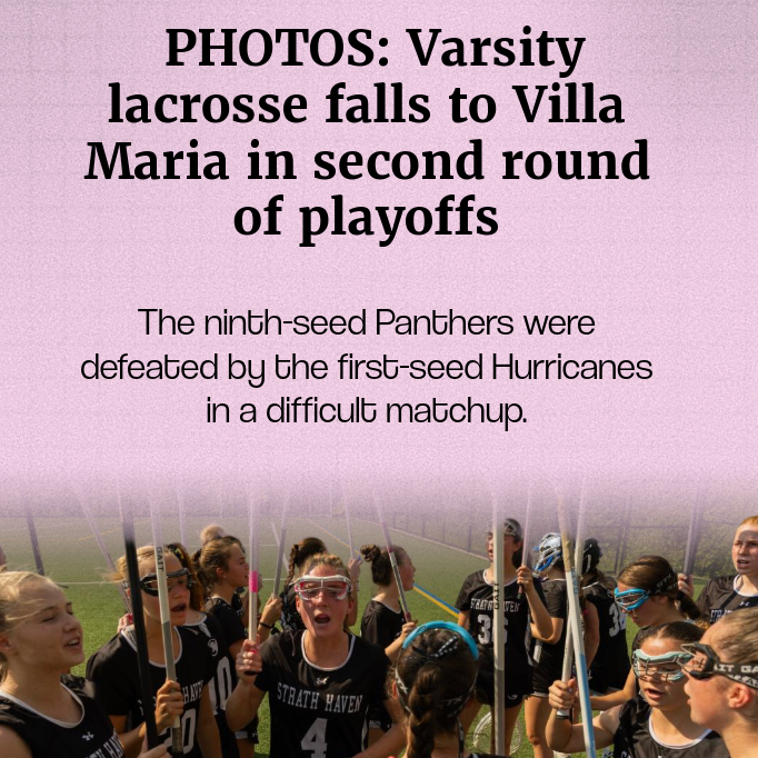 PHOTOS: Varsity lacrosse falls to Villa Maria in second round of playoffs