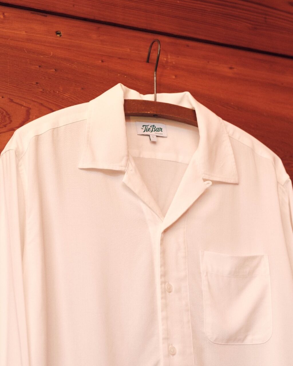 Draped Long Sleeve Ivory Shirt