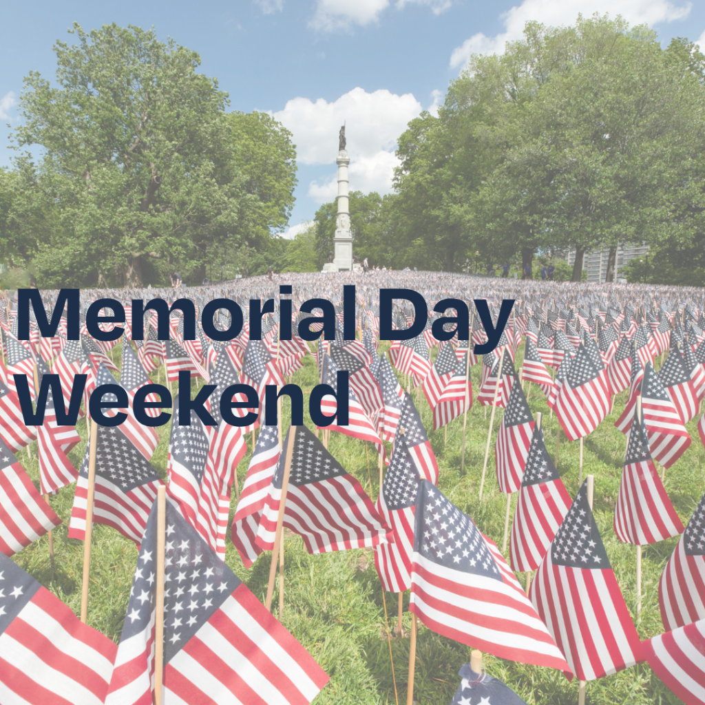 Memorial Day Weekend in Boston