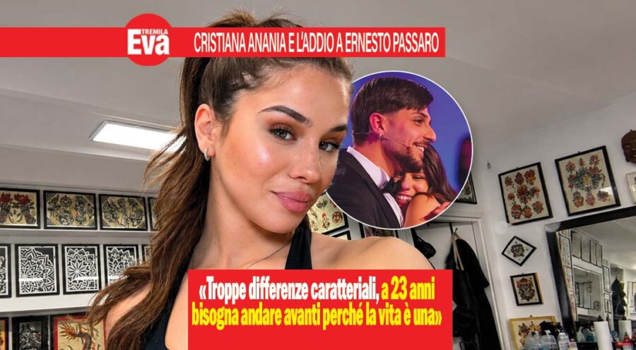 Cristiana Anania, lo stop a Passaro: a 23 anni la vita &egrave; una