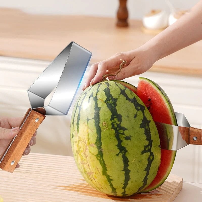 Triangle Watermelon Slicer 430 Stainless Steel Fruit Cutter
