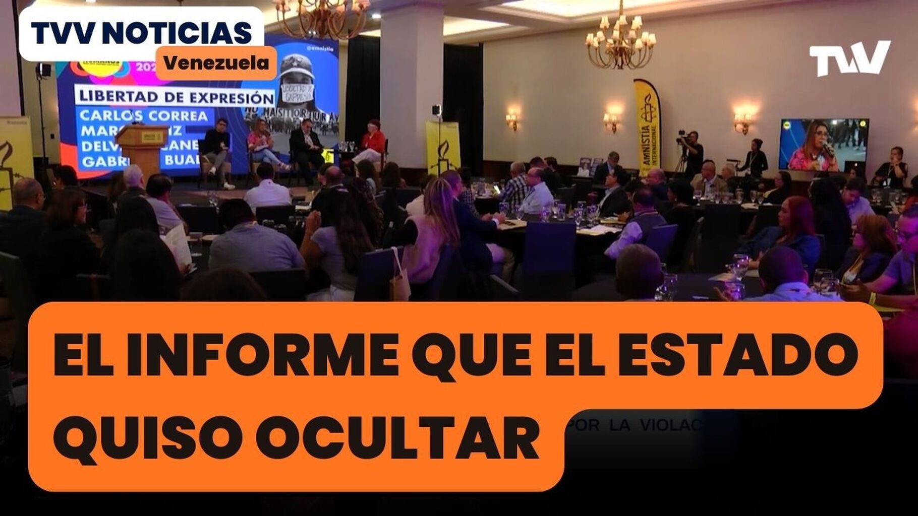 TVV Internacional: Plan contra la represi&oacute;n en Venezuela 