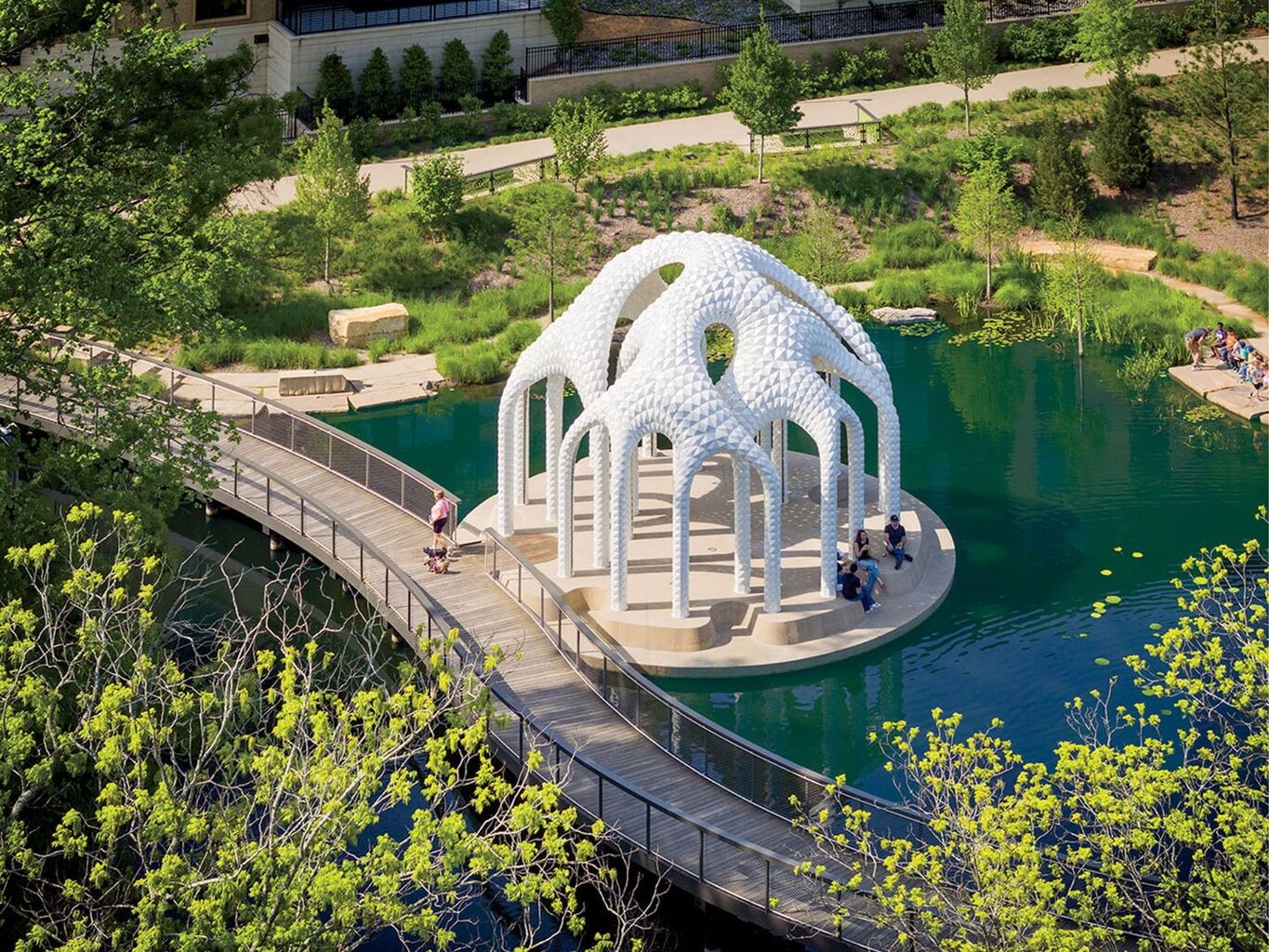 A Biomorphic Pavilion Takes Root In Charlotte, North Carolina