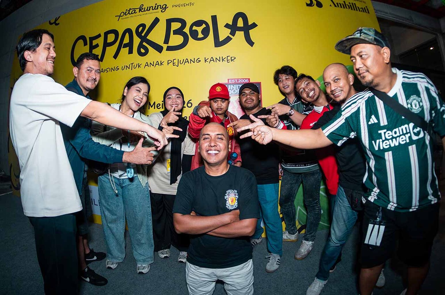 Atep, Ismed Sofyan, dan Afif Xavi Turun Langsung di Cepak Bola, Charity Match Seru untuk Anak Pejuang Kanker