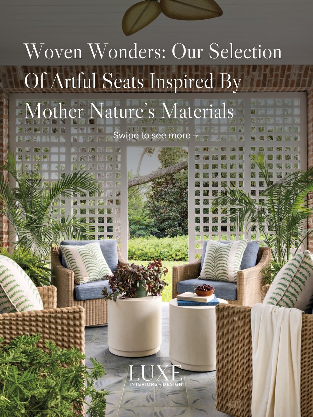 8 Artfully Made Seats Inspired By Mother Nature's Materials