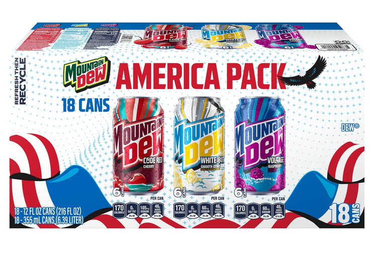 Mountain Dew America Pack