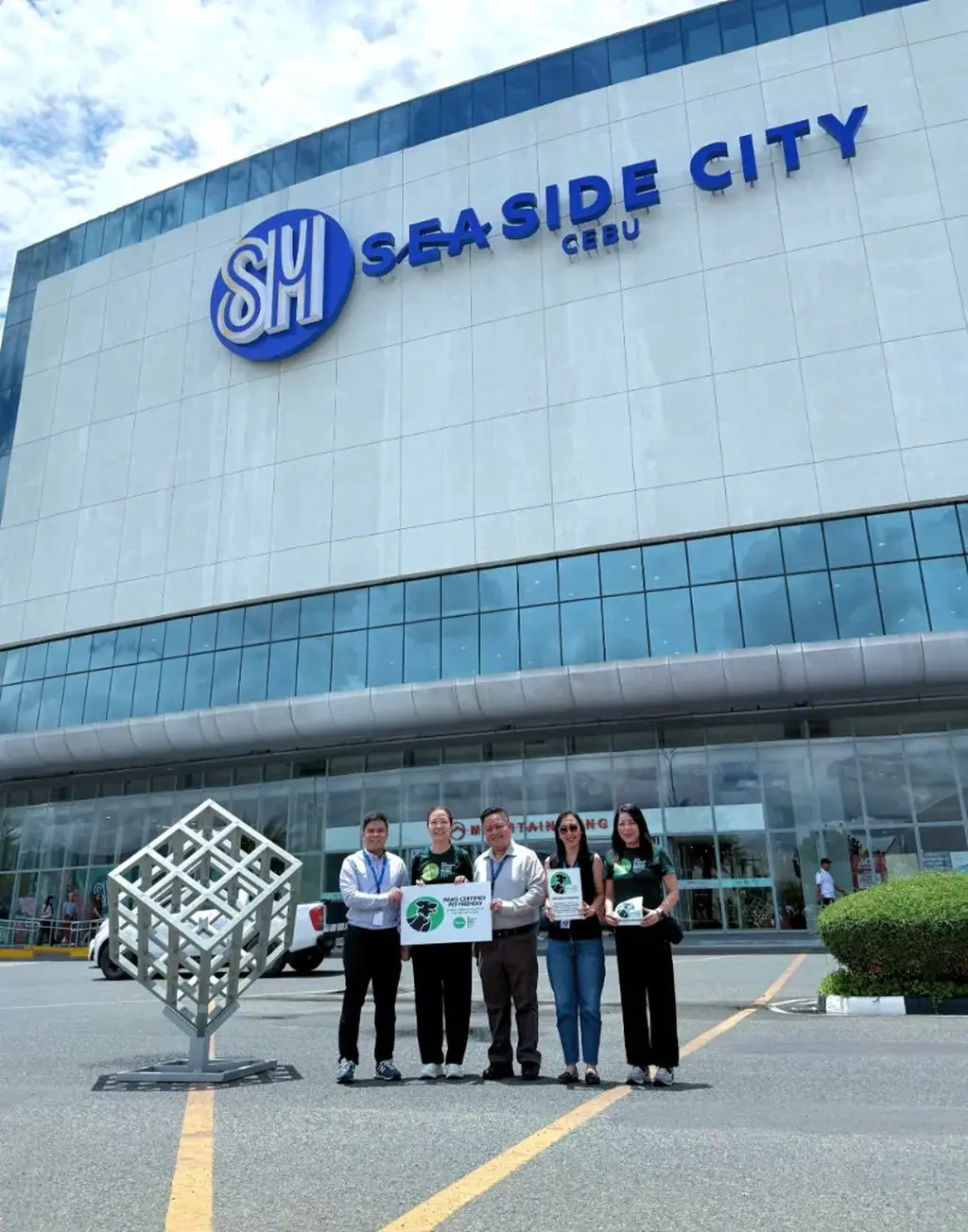 SM Seaside Cebu earns PAWS Certified Pet-Friendly Seal