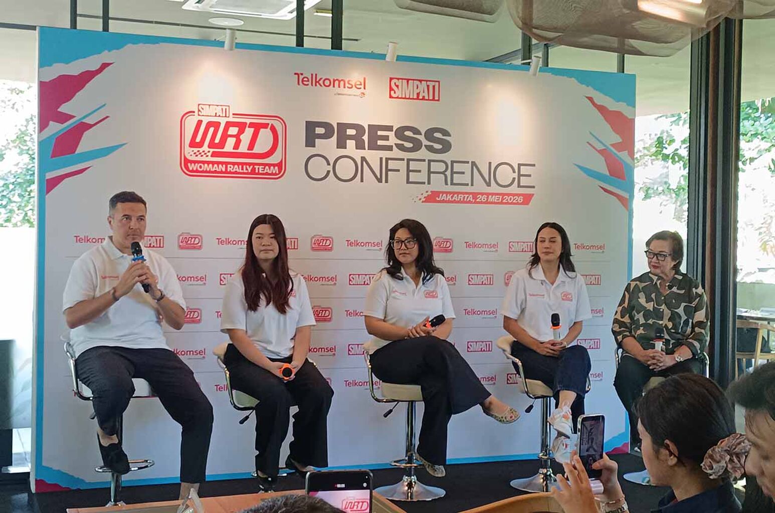 SIMPATI Woman Rally Team Debut di Kejurnas, Rifat Sungkar Siapkan Generasi Baru Pereli Wanita Indonesia