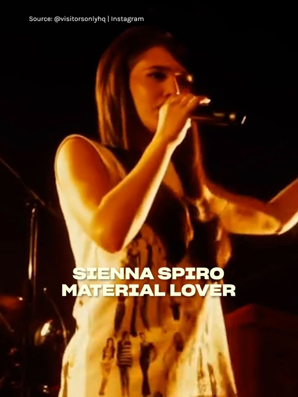 PRE-SAVE SIENNA SPIRO'S UPCOMING ALBUM 'VISITOR' HERE