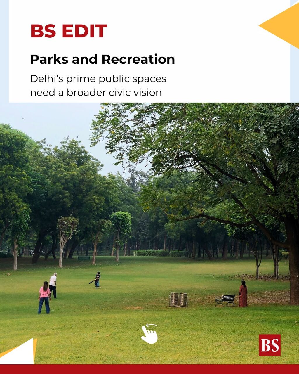 Parks and recreation: Govt land should be deployed to expand green spaces