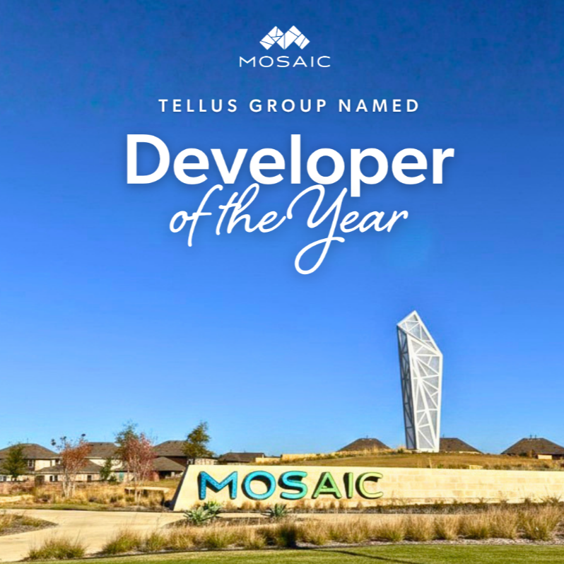 Tellus Group Named Developer of the Year at Dallas Builders Association McSAM Awards
