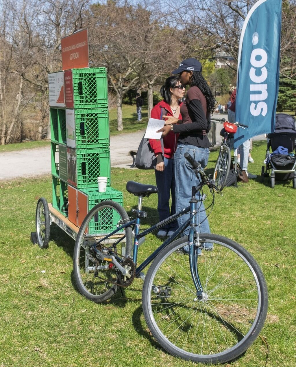 V&eacute;lo remorque 6 juin