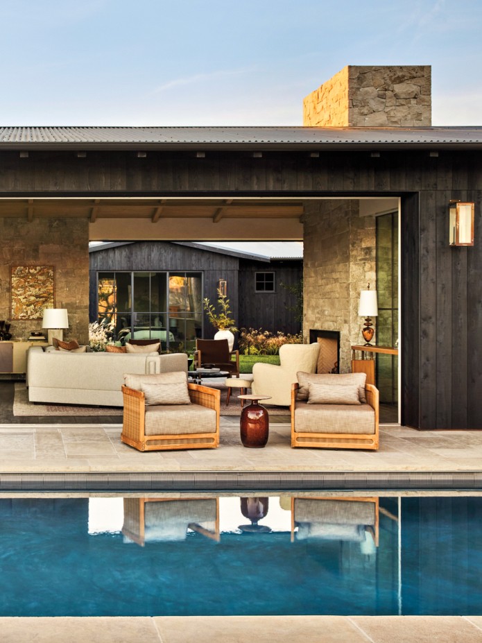 Disc Interiors Designs A Modern, Textured Newport Beach Dwelling