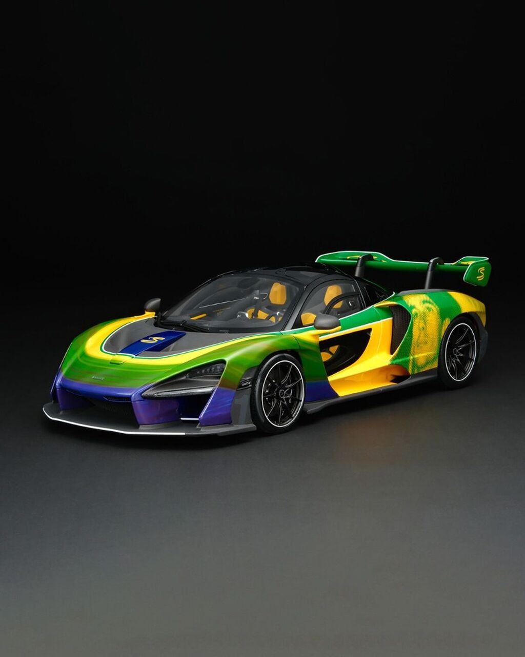 McLaren Senna - Senna Sempre Livery (2024) - 1:8 scale