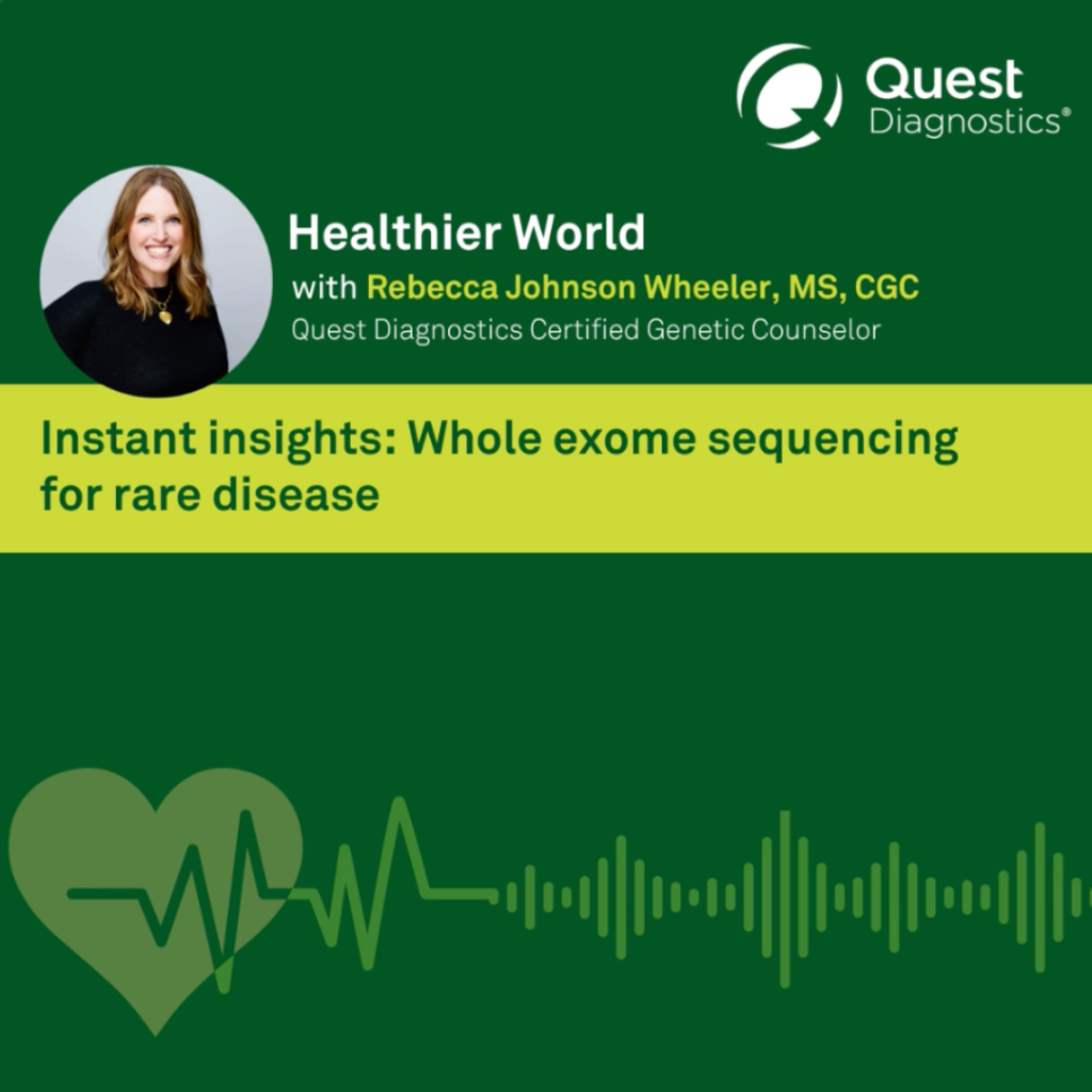 Instant insights: Whole exome sequencing for rare disease 