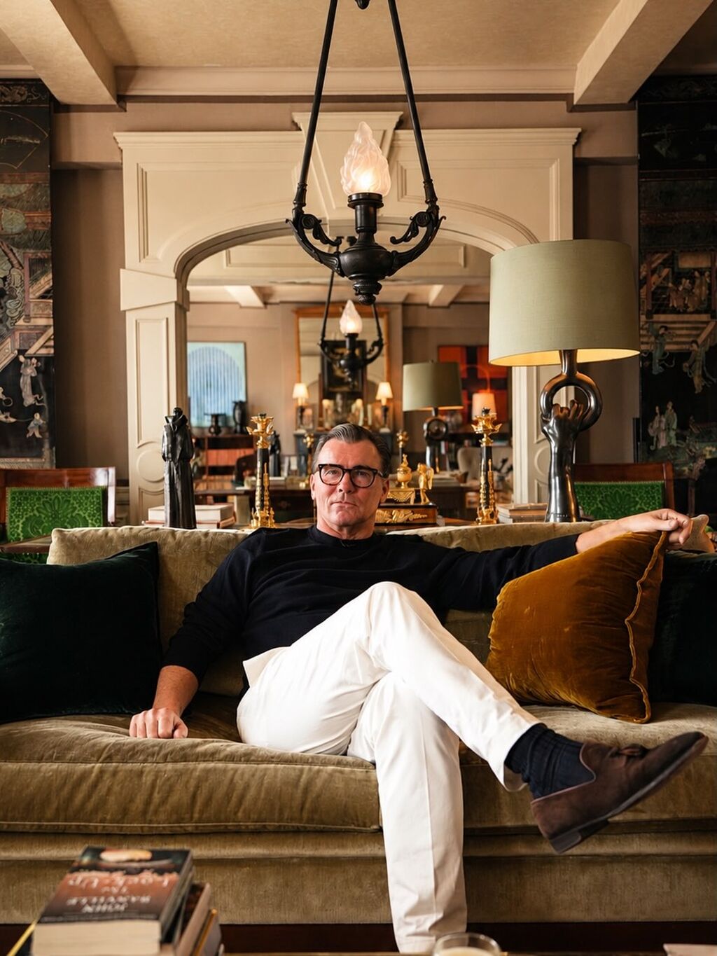 An Eclectic NYC Apartment Layered with European Antiques and Art