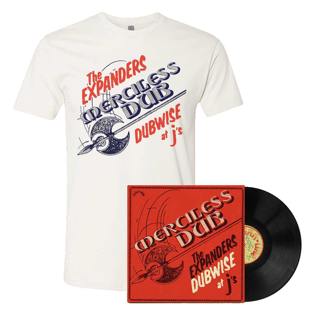 The Expanders - Merciless Dub Vinyl + Tee Bundle