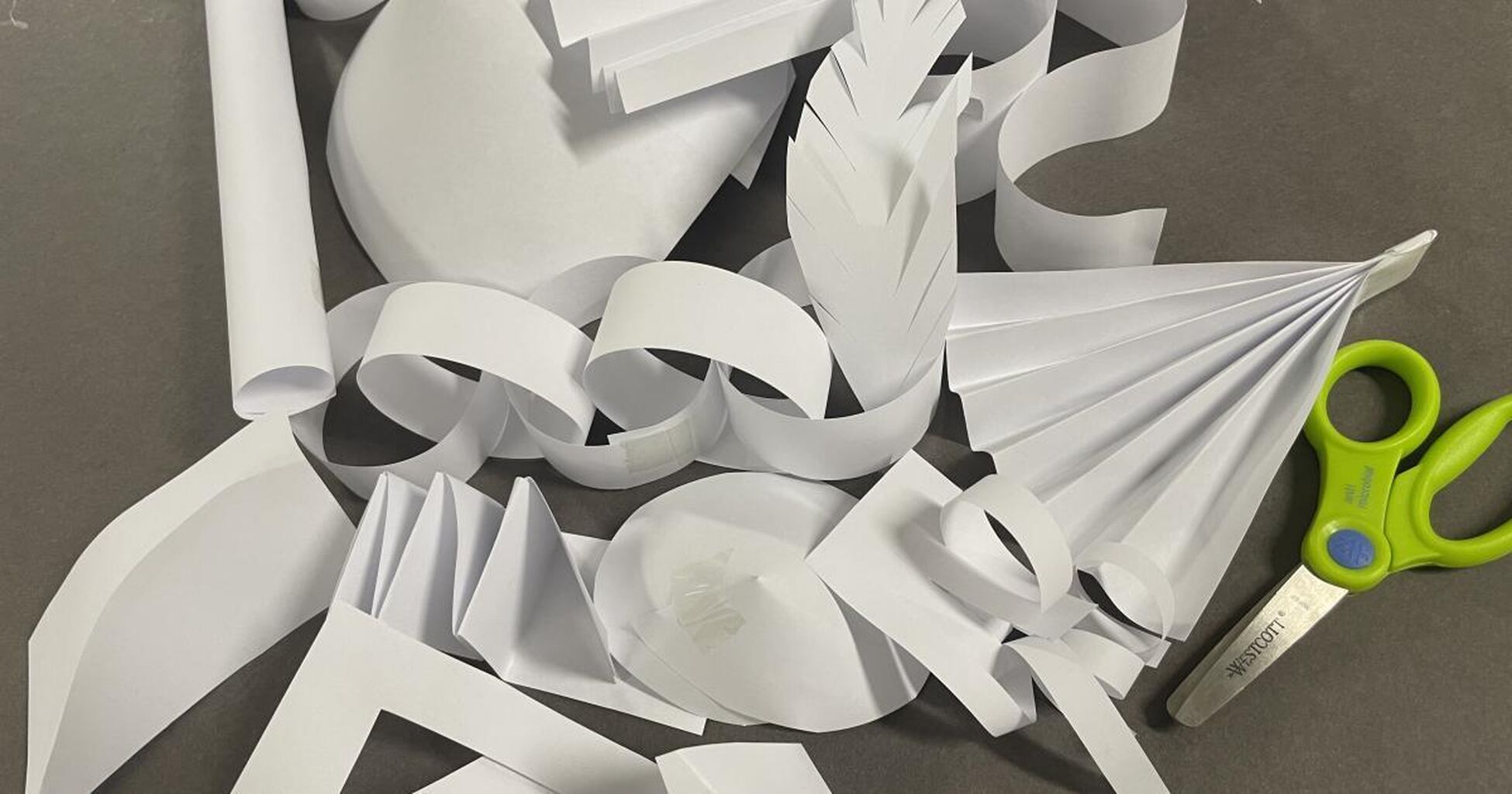 Fantastical Face Paper Sculpture (13 July)