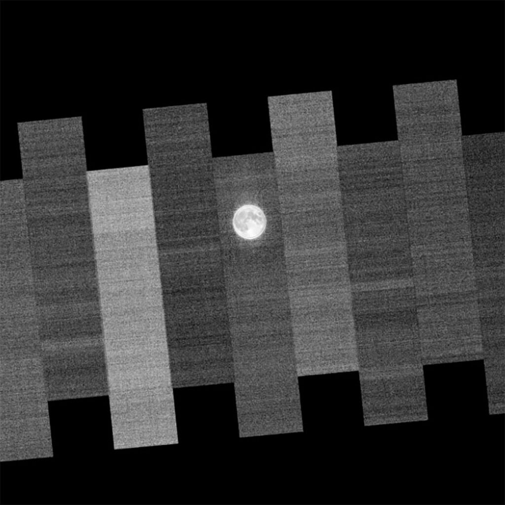 Landsat 9 full Moon image