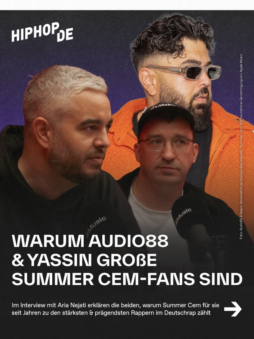 Warum Audio88 & Yassin gro&szlig;e Summer Cem-Fans sind