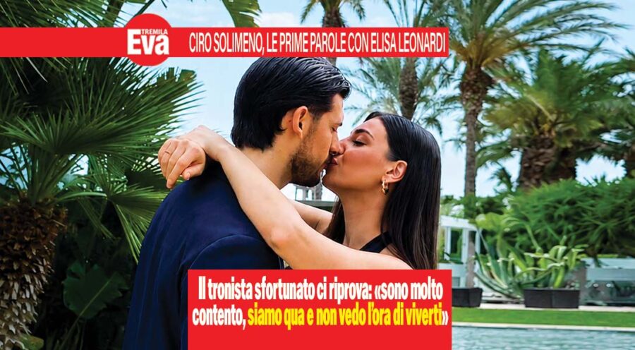 Ciro Solimeno e Elisa Leonardi, le prime parole della coppia
