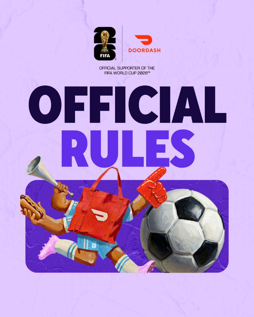 Official Rules DoorDash for Merchants Summer of DashPass x FIFA WORLD CUP 2026&trade; Ticket Sweepstakes