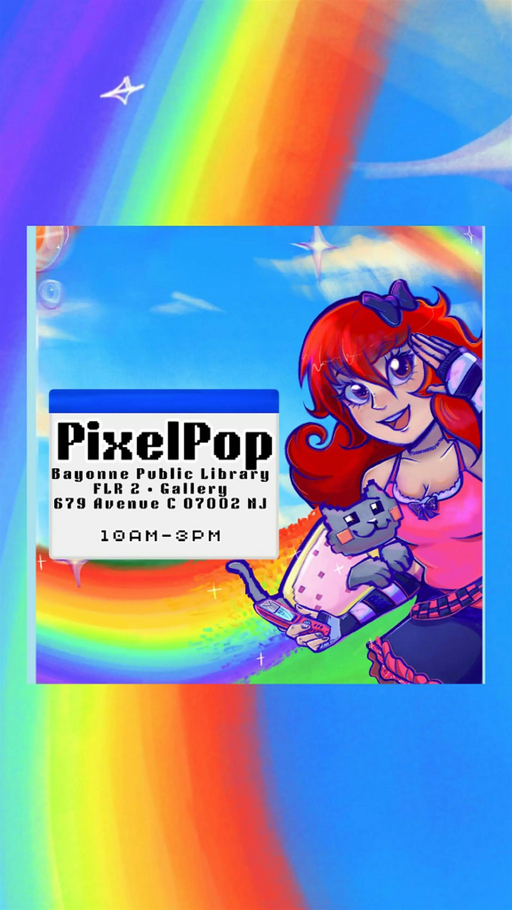 Cosplay friendly &bull; PixelPop! &bull; Early 2000s Fandom Market