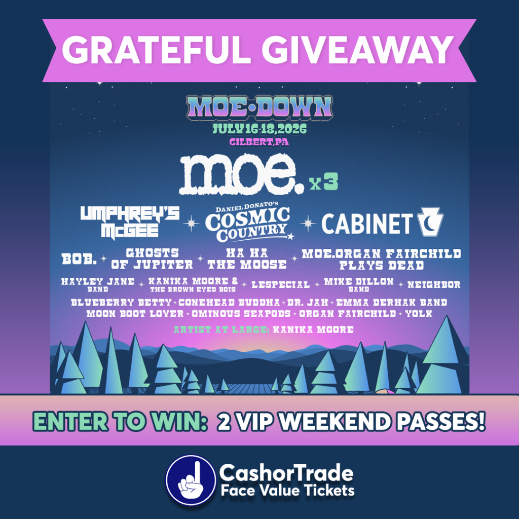 Win tickets to moe.down 2026!