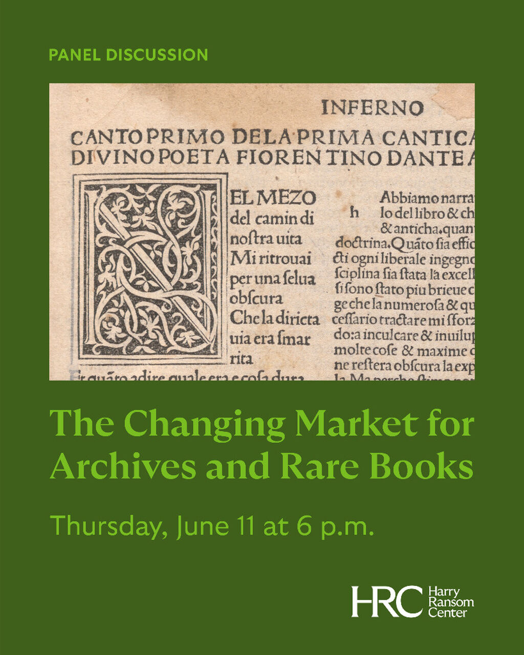 Rare Book Markeplace Panel Discussion