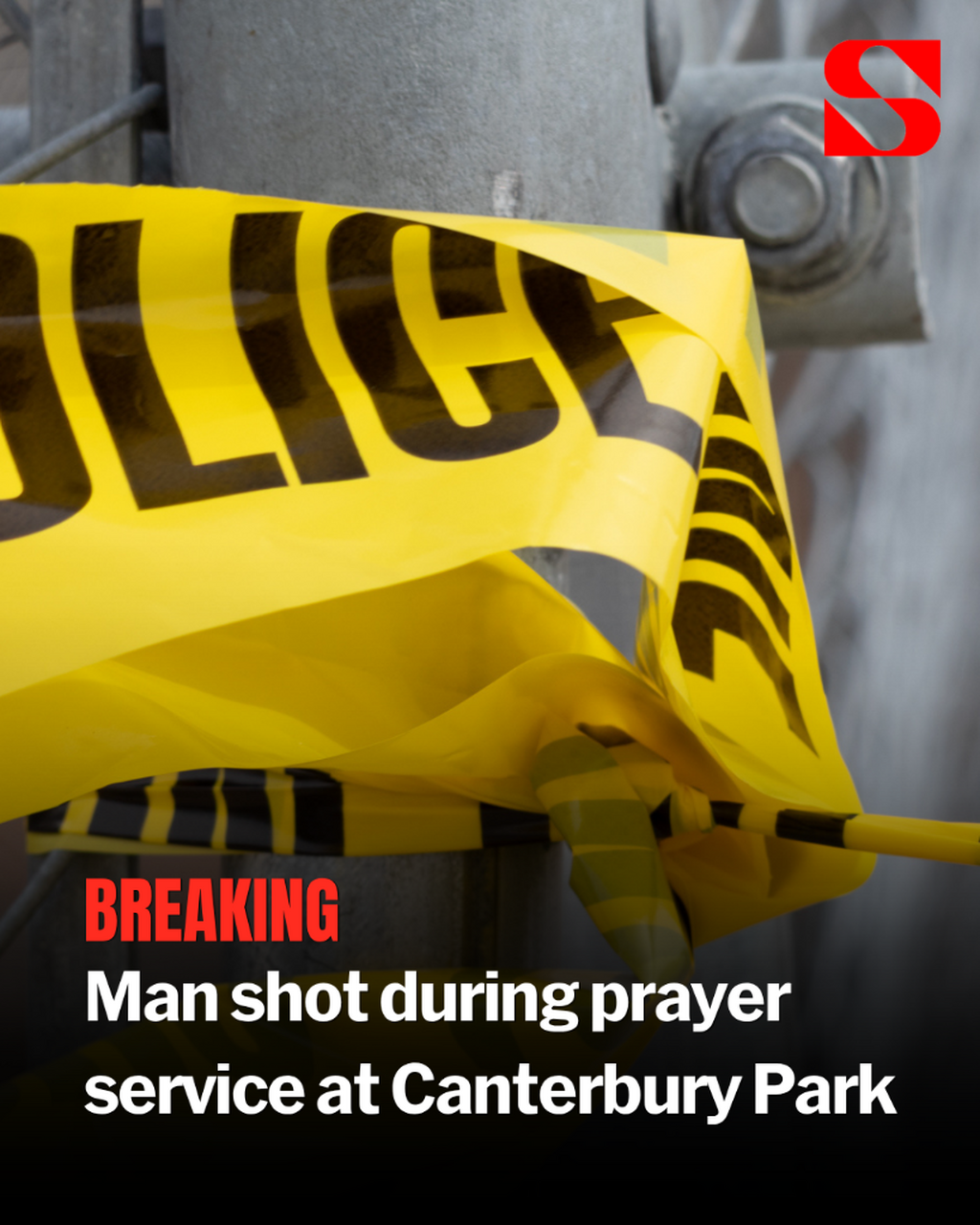 Man shot during prayer service at Canterbury Park