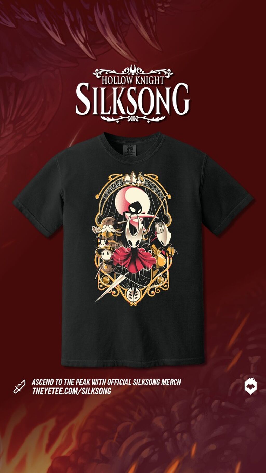 A Silksong Favorite Returns to The Yetee!