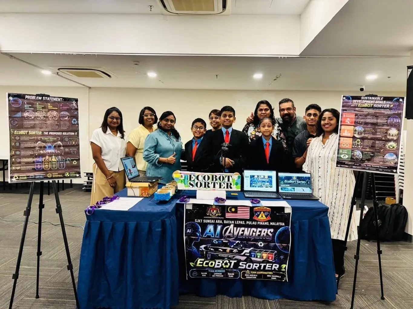 SJKT Sungai Ara&rsquo;s Team Avengers Earns International Recognition At Codeavour 7.0