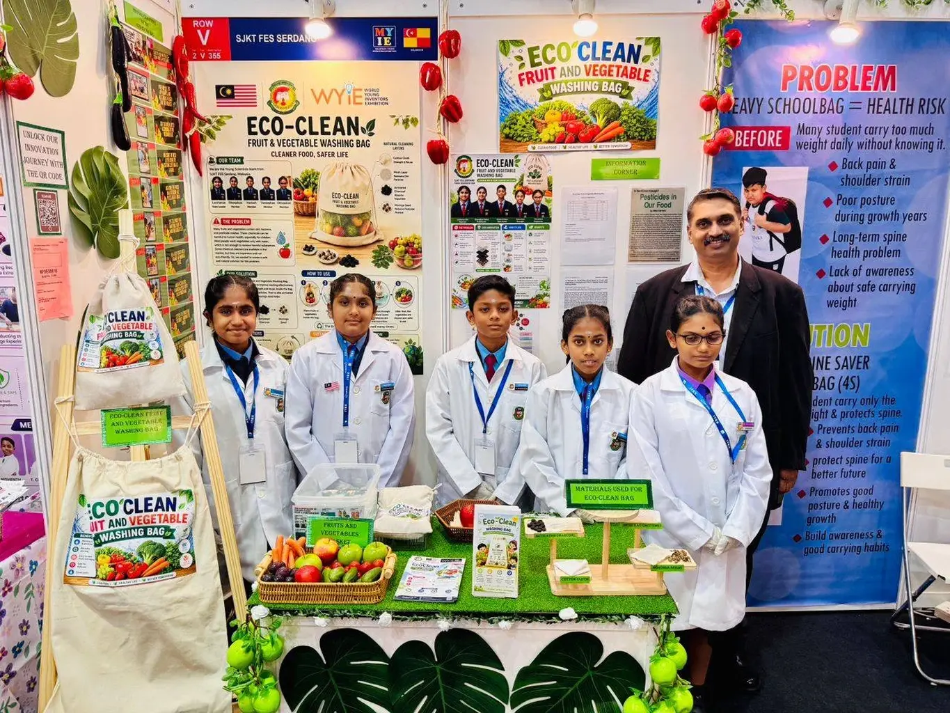 Young Innovators Win Gold At WYIE 2026 With Eco-Friendly Fruit And Vegetable Washing Innovation