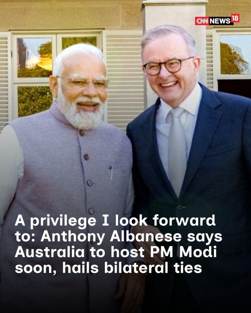 A privilege I look forward to: Anthony Albanese says Australia to host PM Modi soon, hails bilateral ties