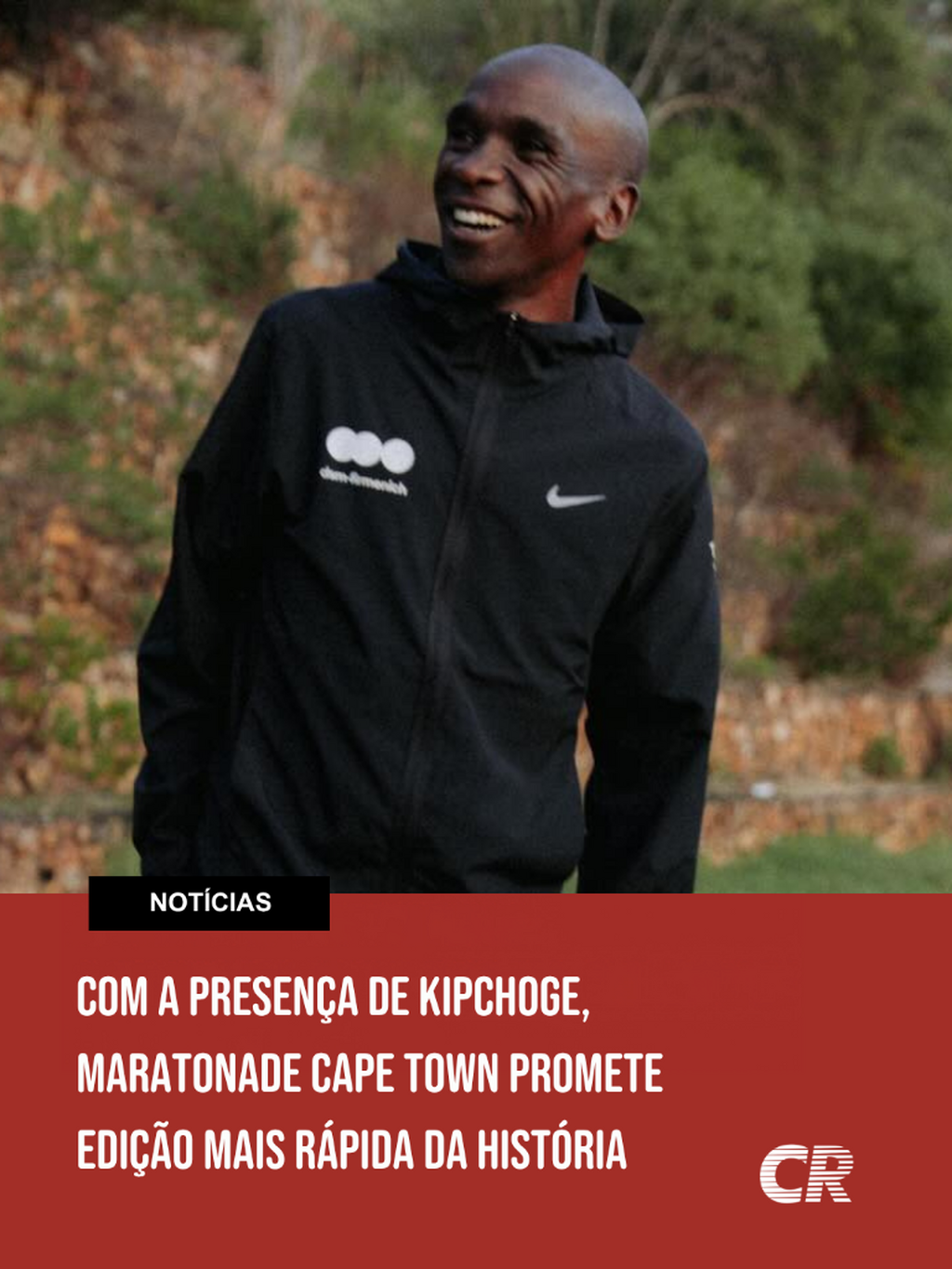 Com a presen&ccedil;a de Kipchoge, Maratona de Cape Town promete edi&ccedil;&atilde;o mais r&aacute;pida da hist&oacute;ria