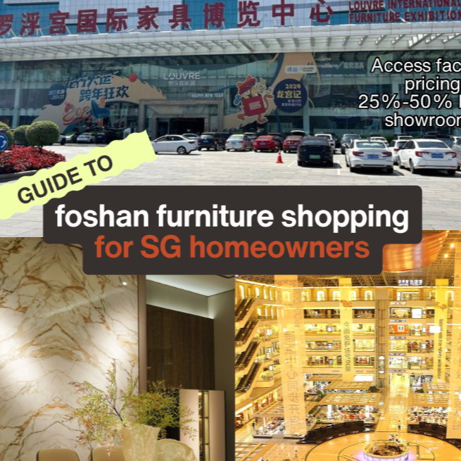 Furniture Shopping in Foshan