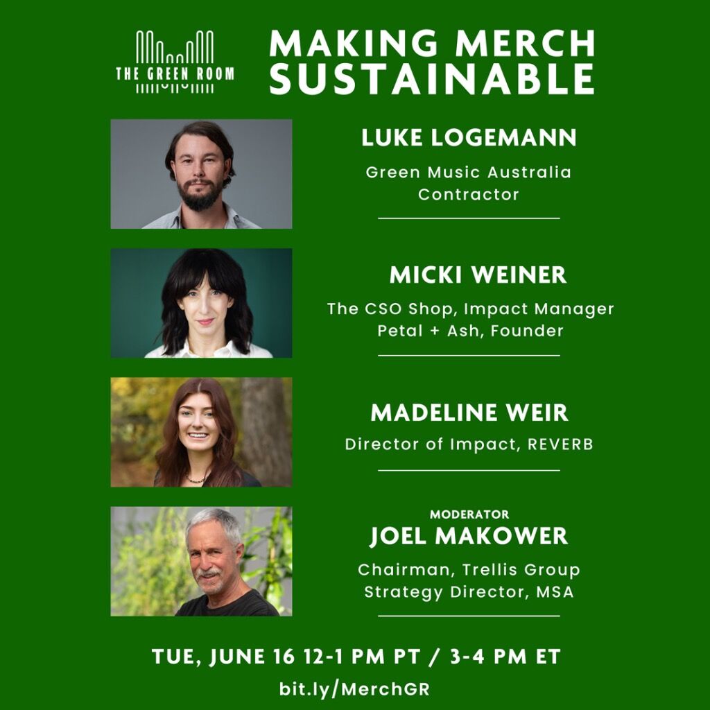 Making Merch Sustainable