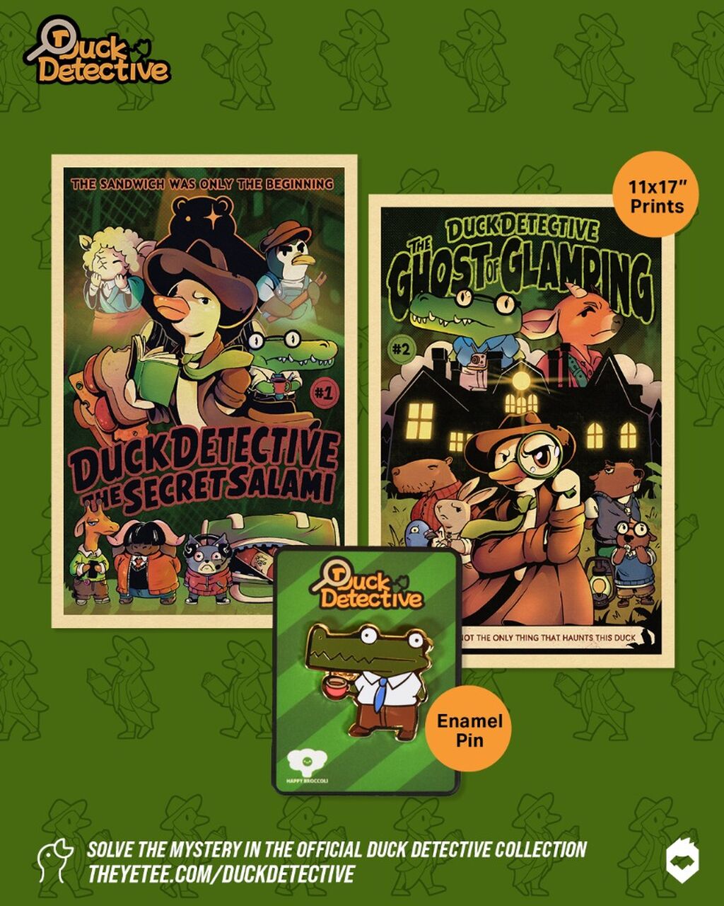 Quack the Case with New Duck Detective Merch!
