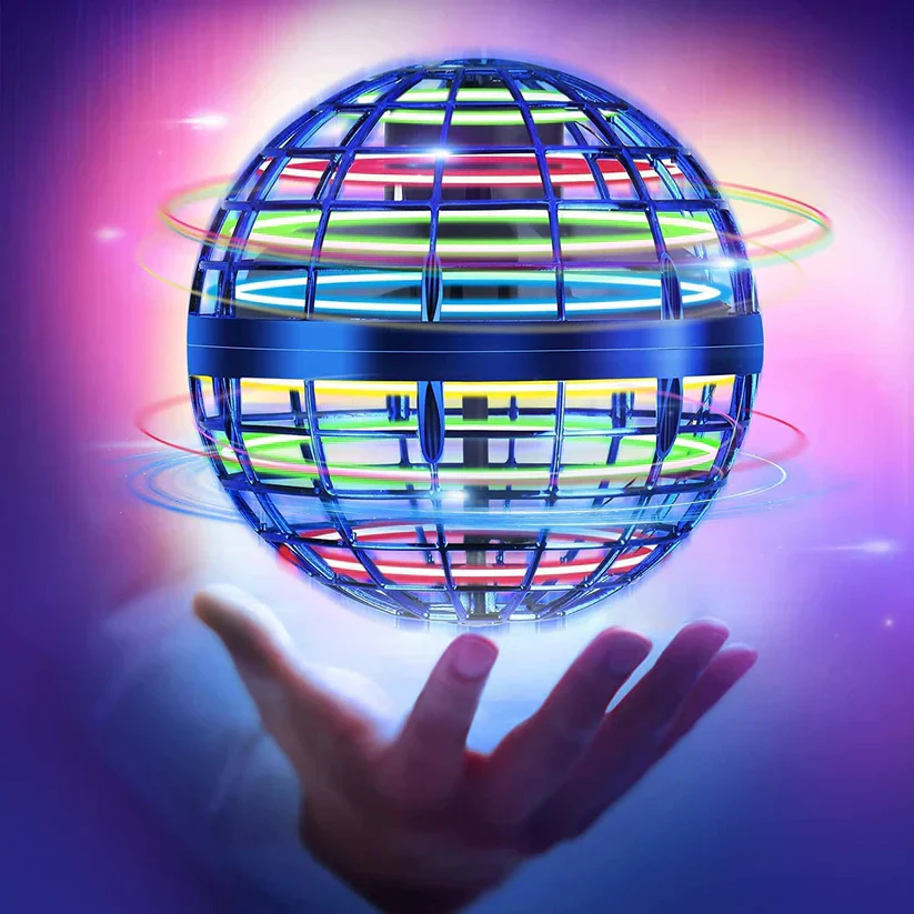Flying RGB Boomerang Ball