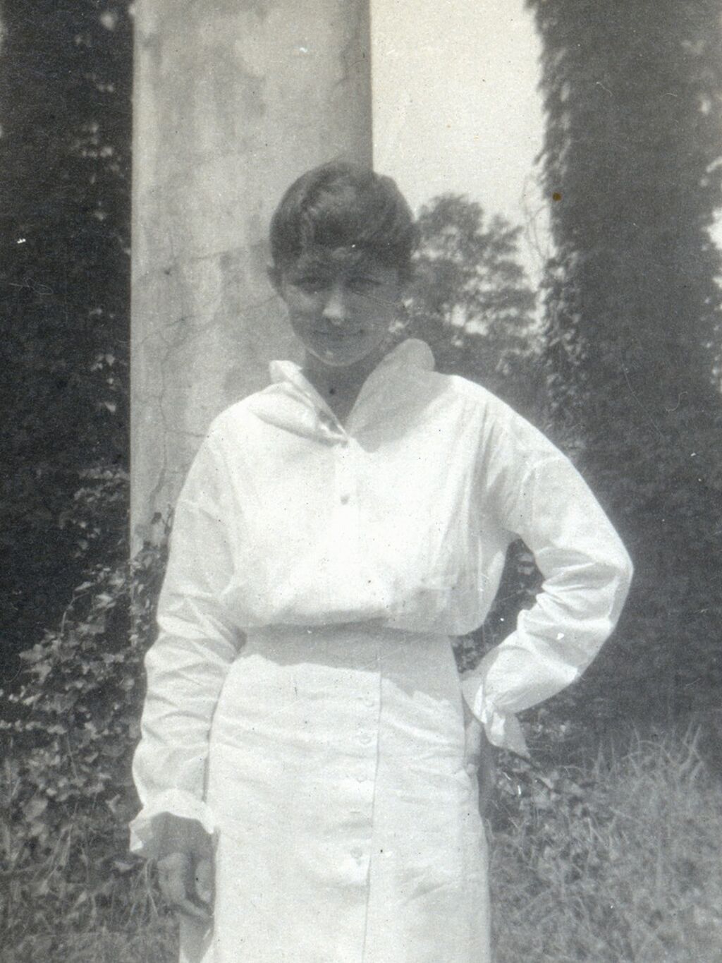 Georgia O'Keeffe at the University of Virginia, ca. 1912
