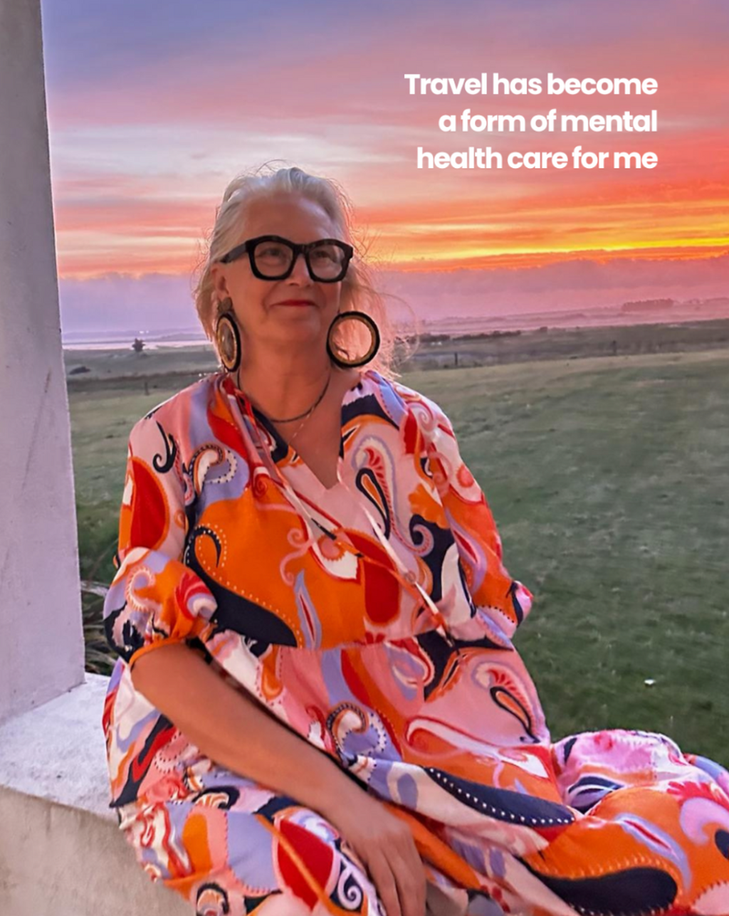 June 13: Travel has become a form of mental health care for me. 