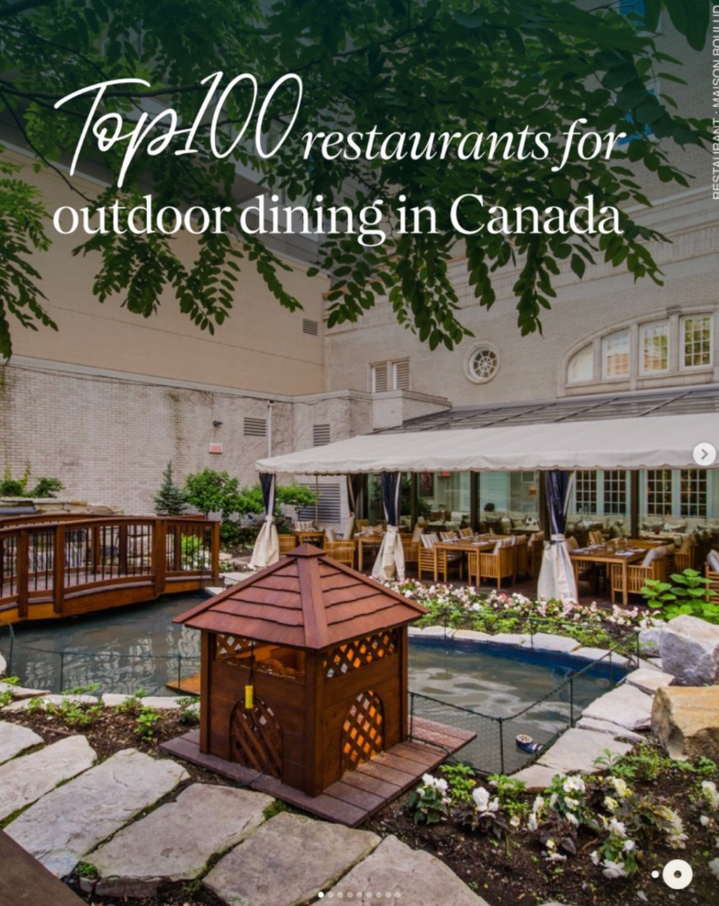 Outdoor dining