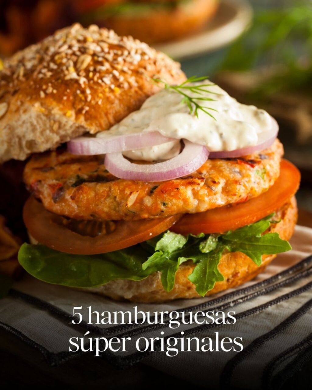 5 recetas de hamburguesas s&uacute;per originales para salir de la rutina